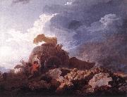 Jean Honore Fragonard The Storm oil painting artist